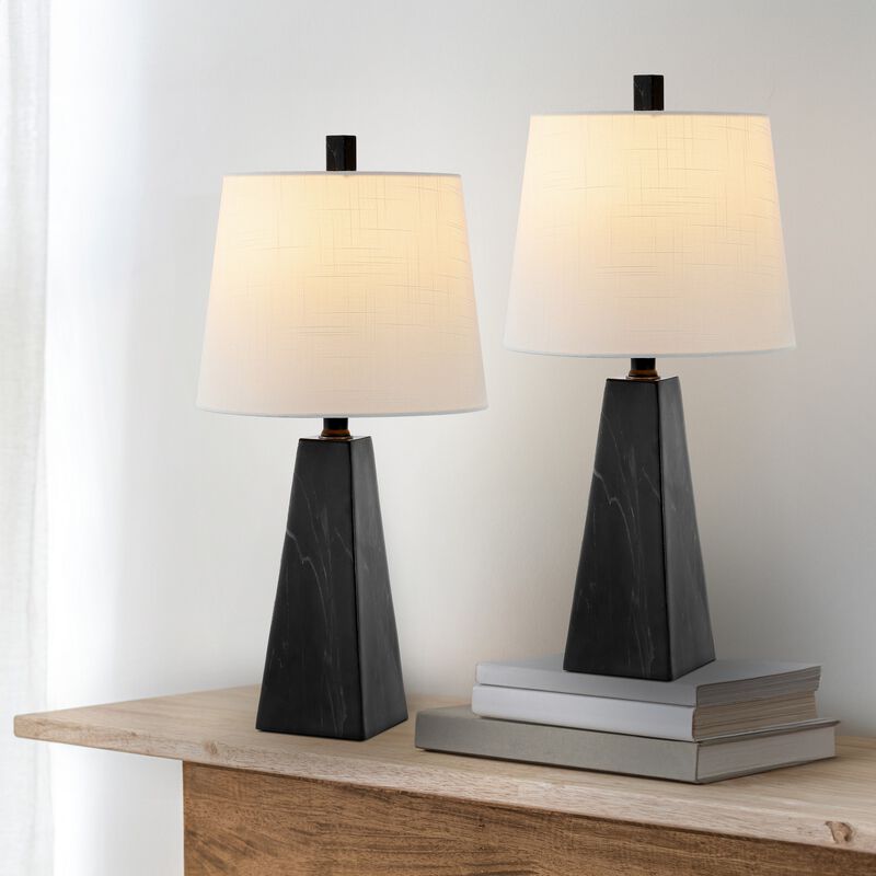 Owen Contemporary Resin LED Table Lamp