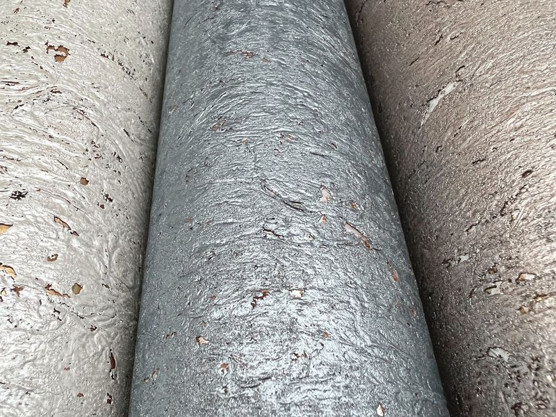 York Walcoverings Inc|York Wallcoverings|Cork Blue Wallpaper|Accent Wall Pieces (Double Roll) image number 2