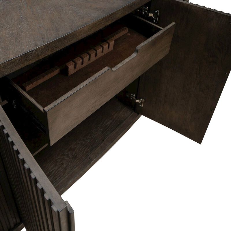 Liberty Furniture Cascade Falls Buffet for Dining Room - Satin Espresso image number 9