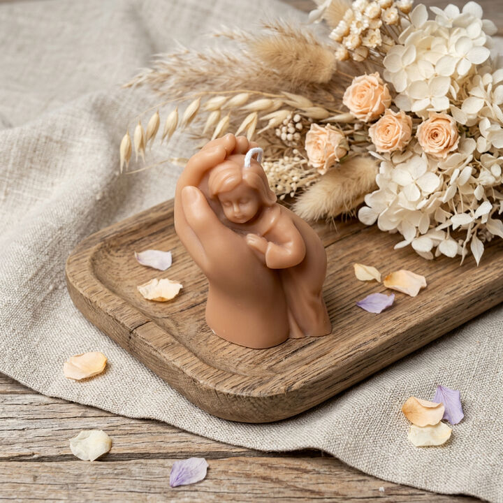 HomeRoots 3" Scented Baby Dimensional Candle