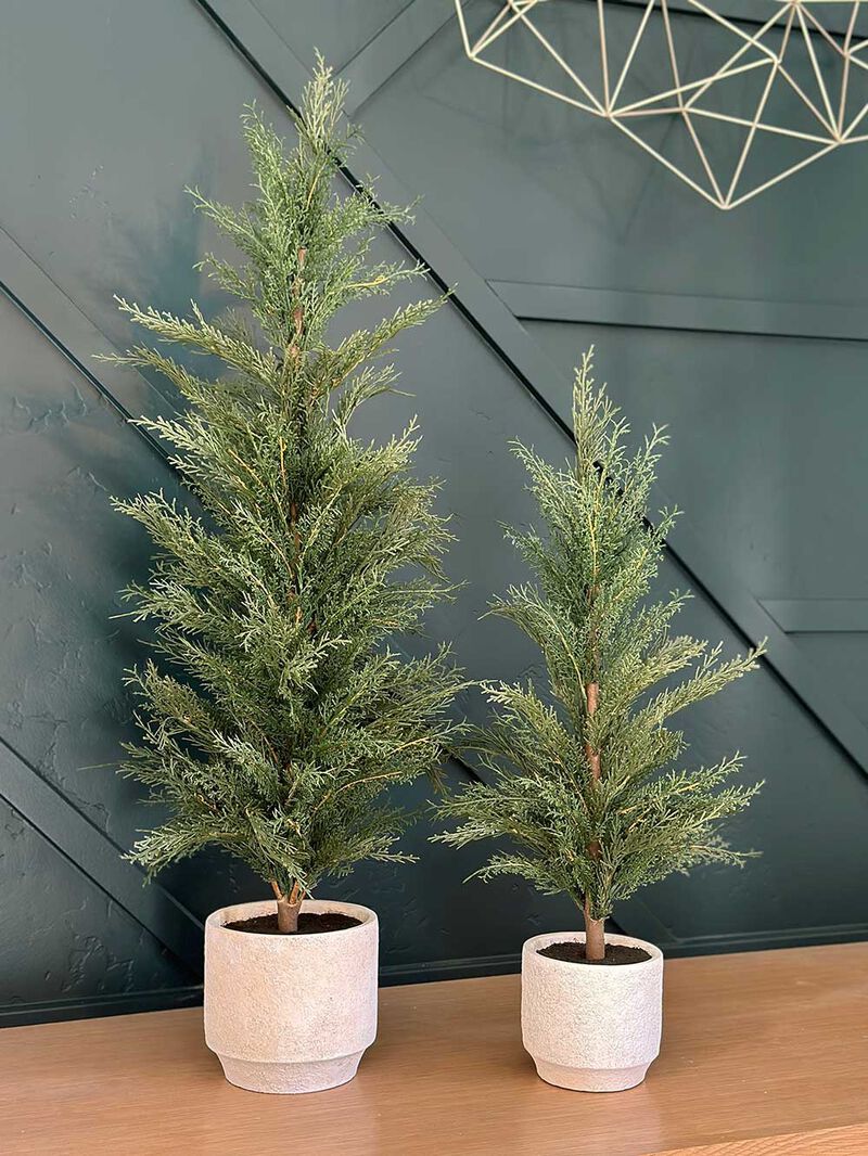 36" / 3' Artificial Evergreen Cedar Tree image number 4