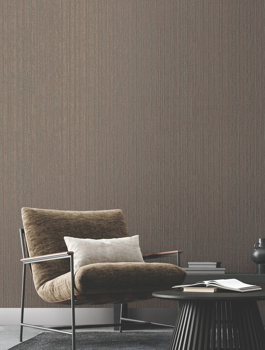 Vintage Tin Burnished Bronze Wallpaper (Set of 2)