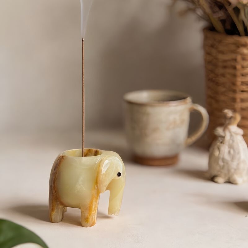 Gentle Giant 2-in-1 Incense Burner & Tealight Candle Holder image number 4