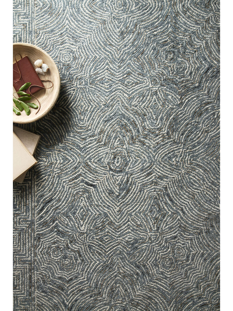 Ziva ZV04 Denim 3'6" x 5'6" Rug