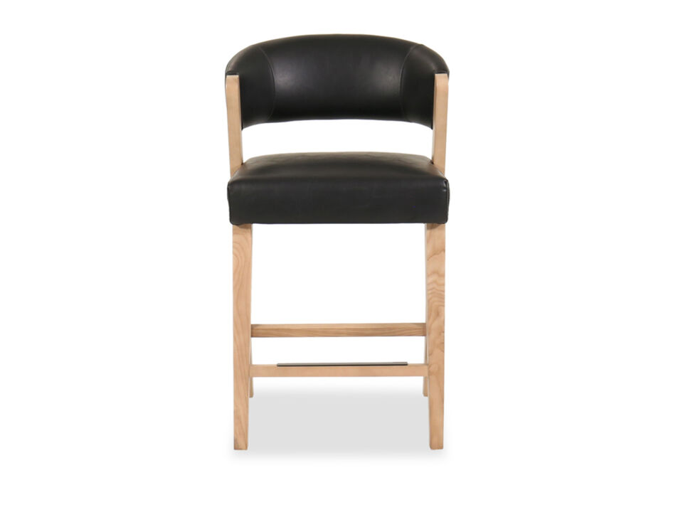 Wax Black Barstool