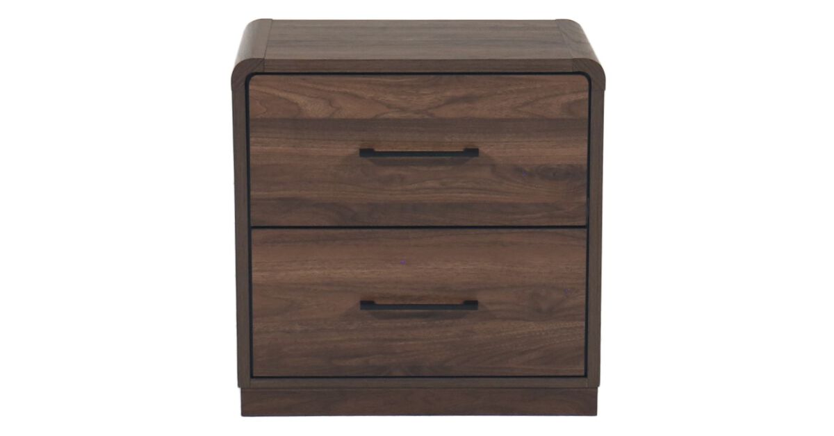 Hollinaze 2 Drawer Nighstand