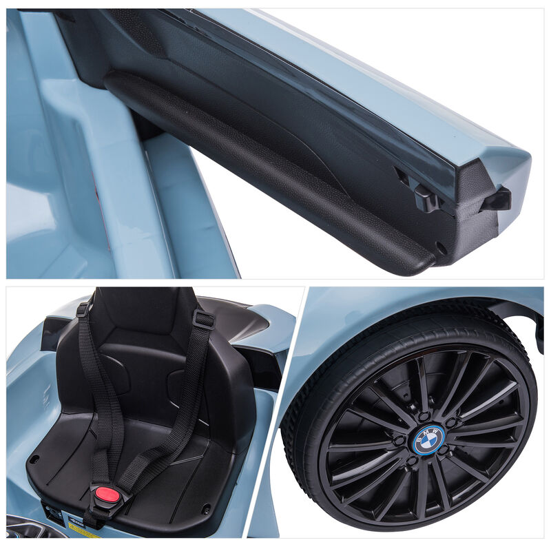 BreeBe Licensed BMW I8 Coupe 6V Electric Car, Kids Ride-On Car, Battery Powered Toy with Remote Control Music Horn Lights Suspension image number 7