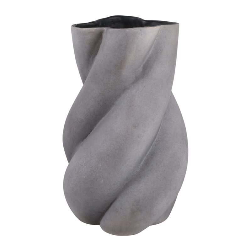 Distressed Twisted Ecomix Vase image number 0