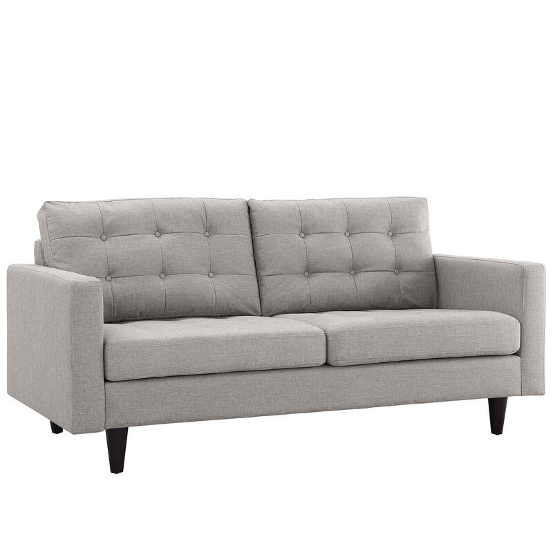 Empress Upholstered Fabric Loveseat image number 2