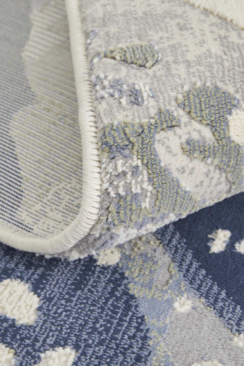 Clio 39K2F Blue/Beige 9' x 12' Rug image number 4