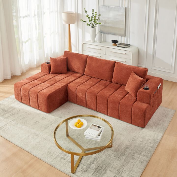 Jigipt L-Shaped Sectional Sofa