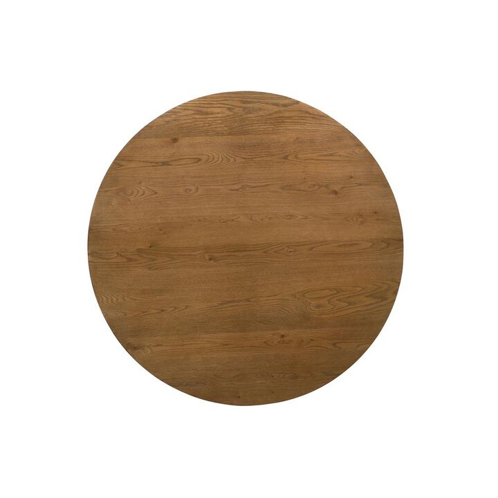 Best Master Furniture Terra Walnut Round Dining Table