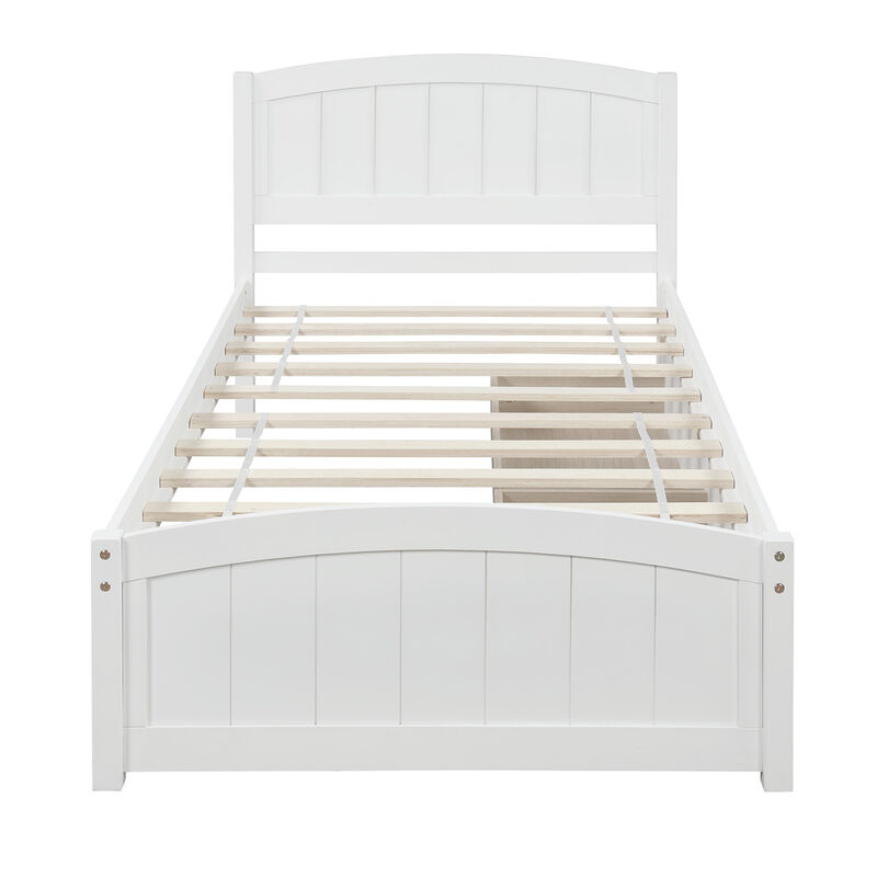 Merax Platform Bed with Two Drawers