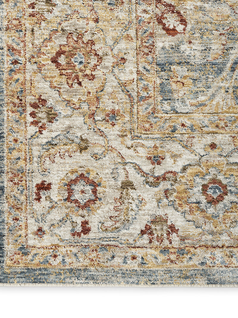 Sahar SHR03 Blue 2'3" x 10'2" Rug image number 3