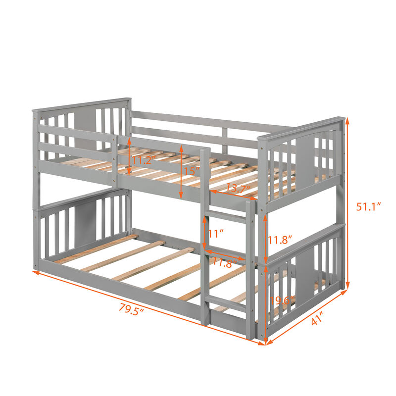 Merax Bunk Bed with Ladder