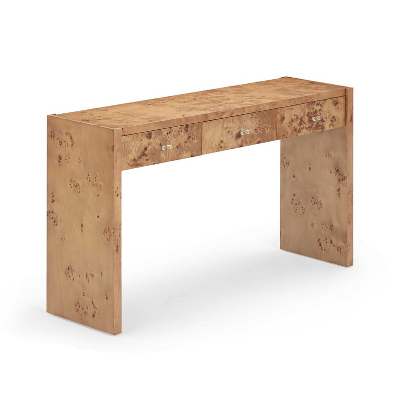 Brandyss Burl Console Table