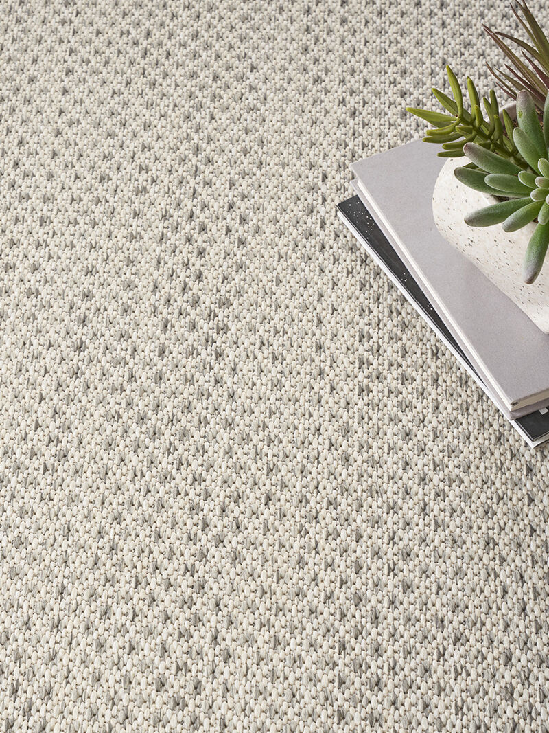 Courtyard COU01 Ivory/Silver 8' x Square Rug image number 6