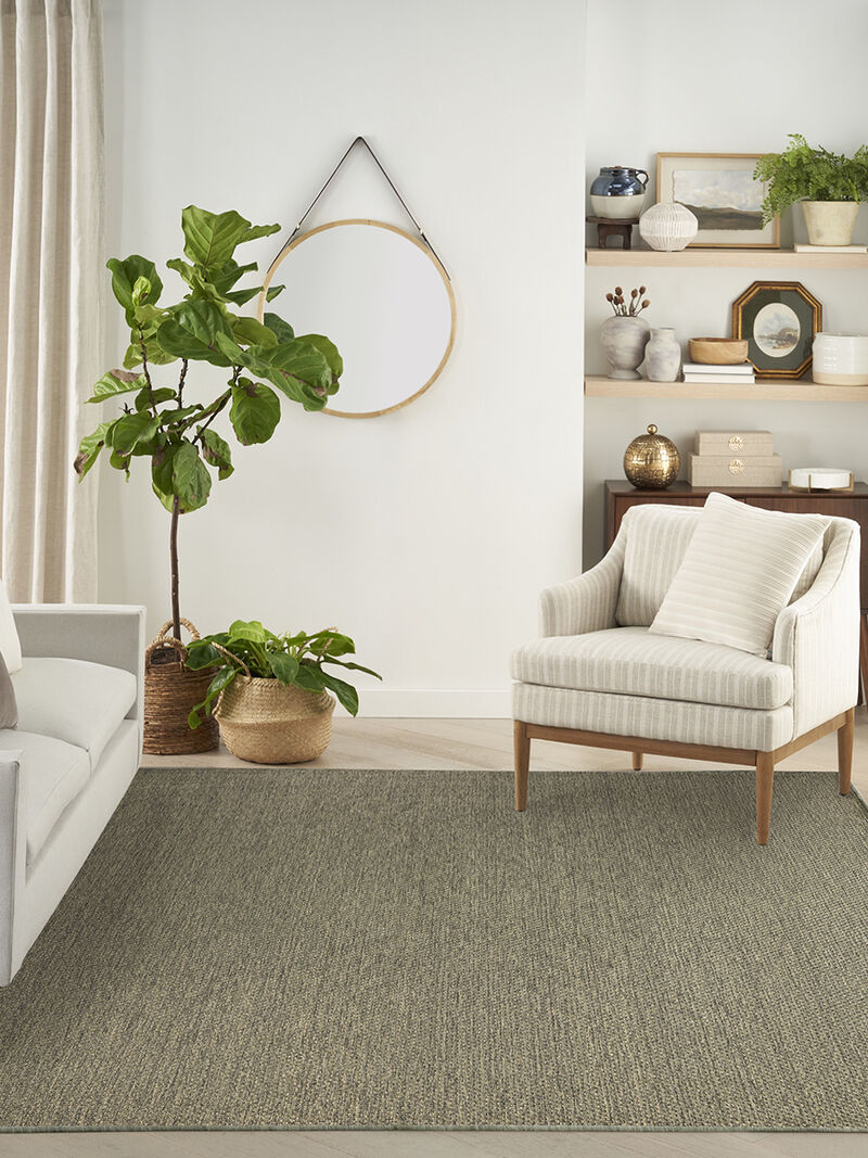 Tulum TLM03 Olive 10' x 14' Rug