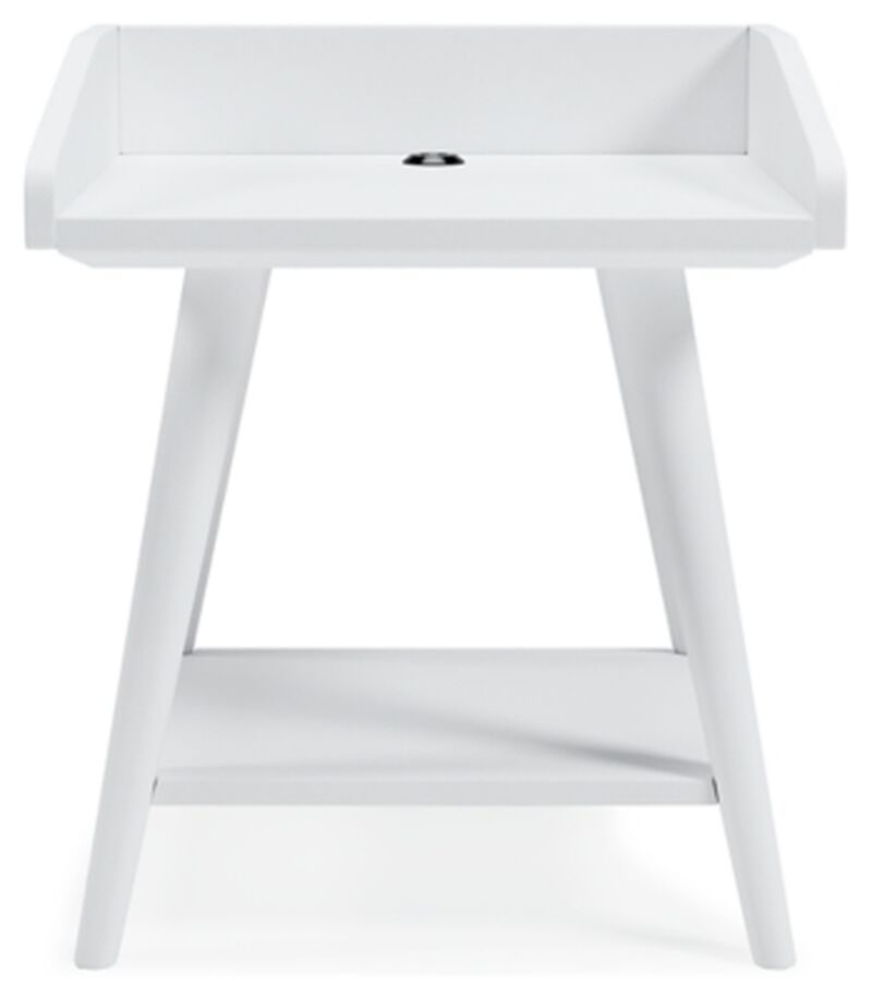 Blariden Accent Table, White