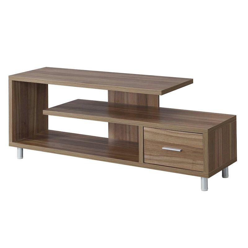 Convience Concept, Inc. Seal II 1 Drawer TV Stand with Shelves for TVs up to 65 Inches