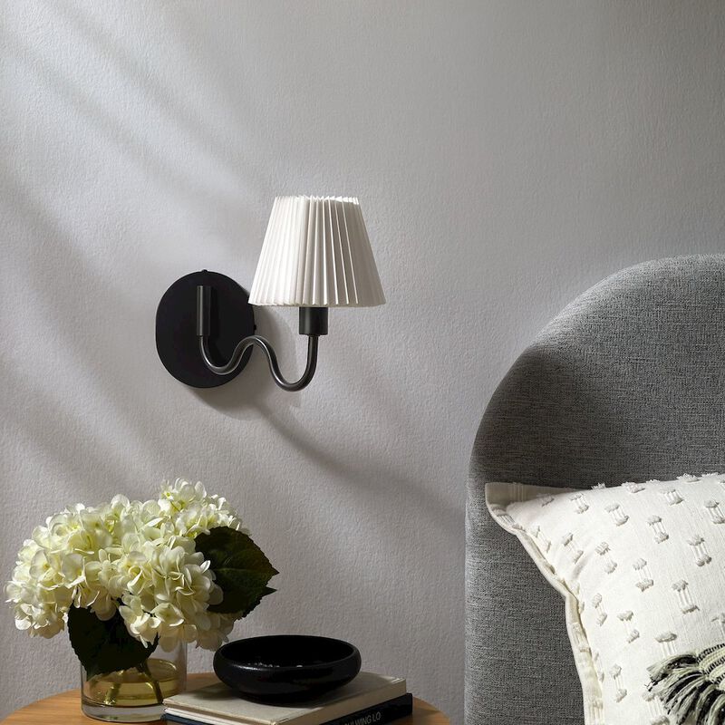Wave Squiggle Arm Wall Sconce image number 9