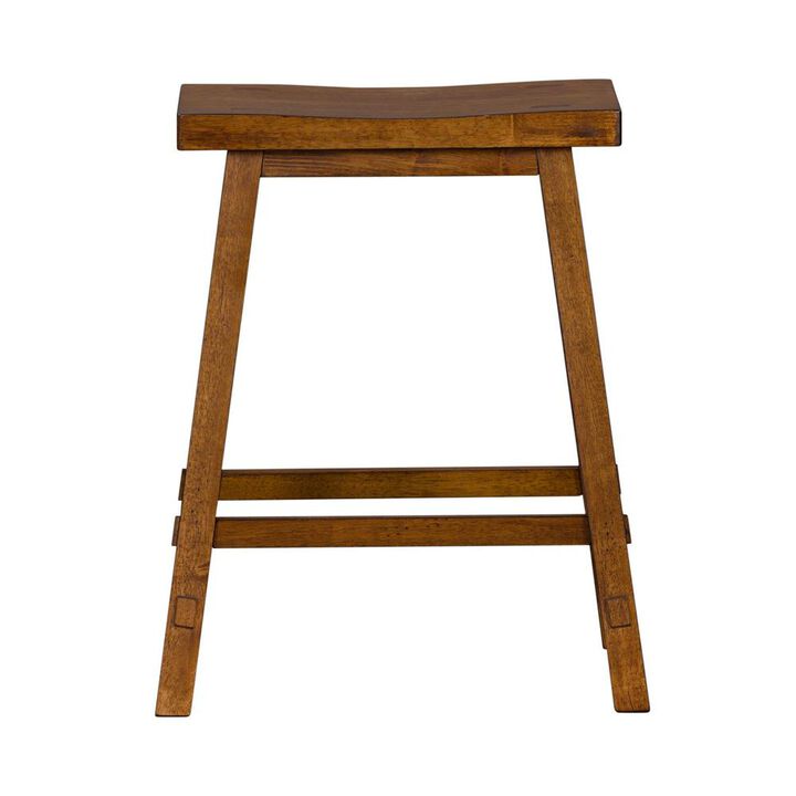 Liberty Furniture Creations 24 Inch Sawhorse Counter Stool - Tobacco (RTA) in Various