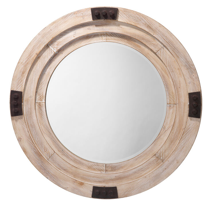Foreman Wood Mirror