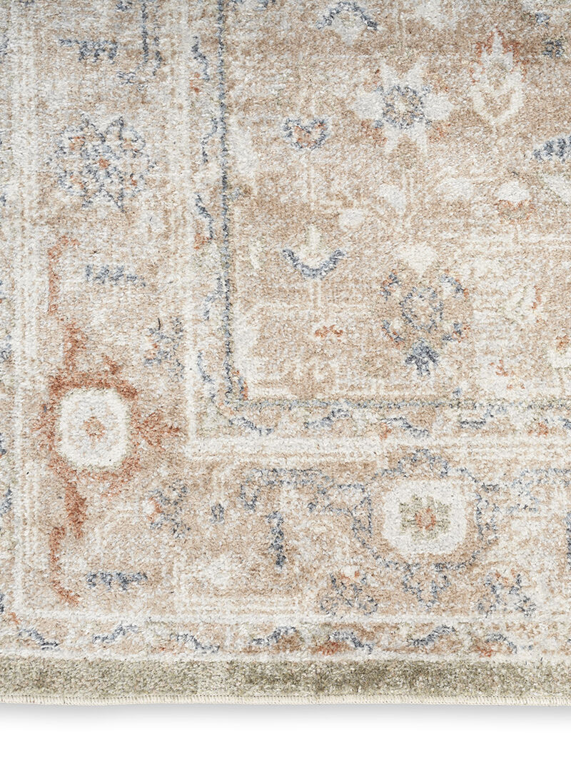 Astra Machine Washable ASW11 Sage/Multicolor 3'3" x 5' Rug