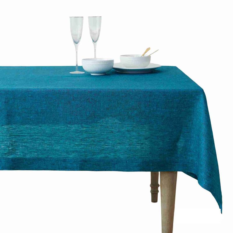 Solino Home Athena 100% Linen Tablecloth &ndash; Handcrafted, Machine Washable, Perfect for Holiday and Everyday Dining