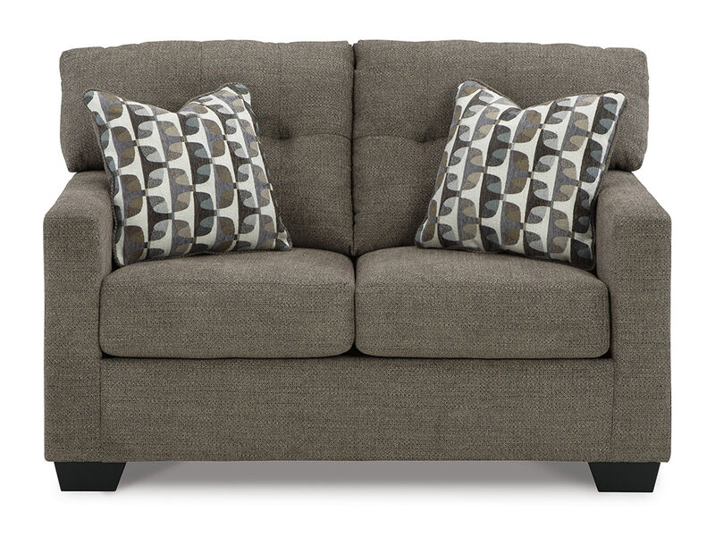 Mahoney Chocolate Loveseat