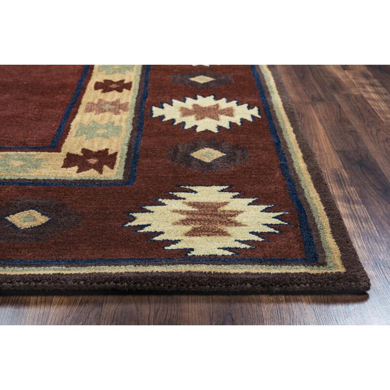 Hand Tufted Cut Pile Wool Rug, 6'6" x 9'6"