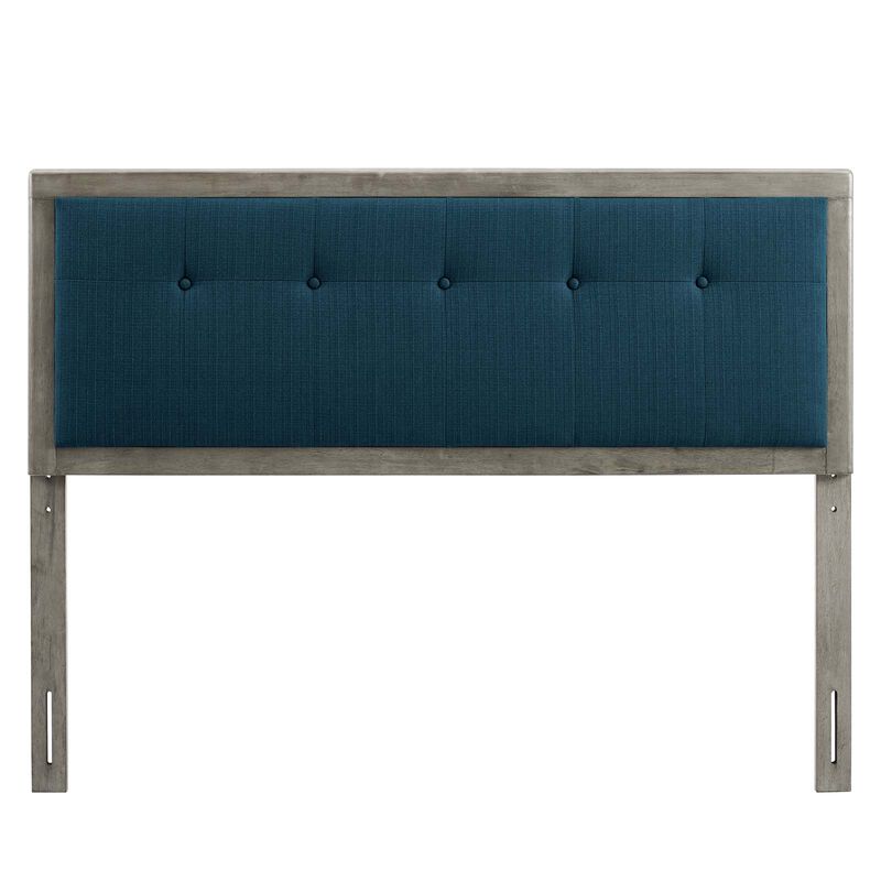 Modway - Draper Tufted Queen Fabric and Wood Headboard image number 2