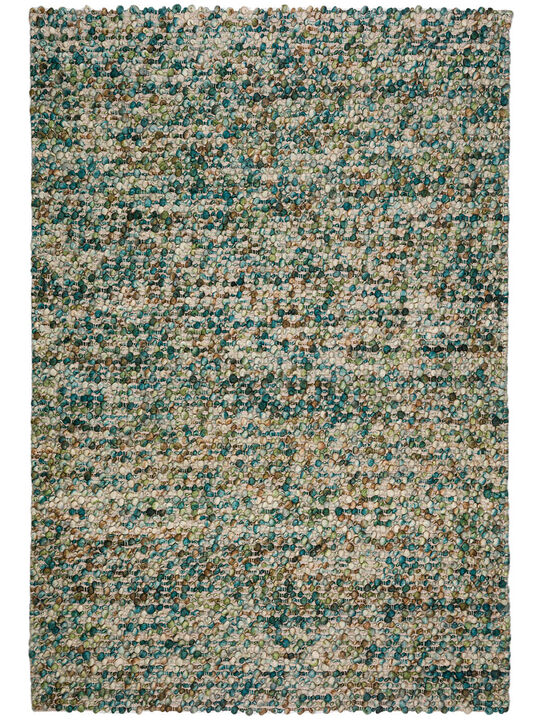 Hanu HU1 Teal 3'6" x 5'6" Rug