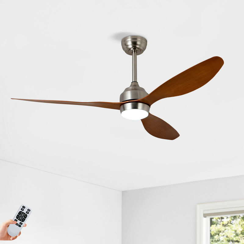 ELEMENT ACE 52-Inch DC Motor Ceiling Fan with Light and Remote Control for Energy-Efficient Home Cooling image number 1
