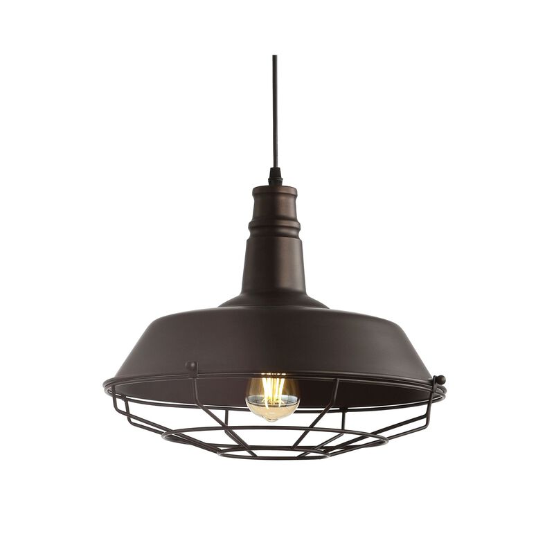 Farmhouse Adjustable Industrial Metal LED Pendant