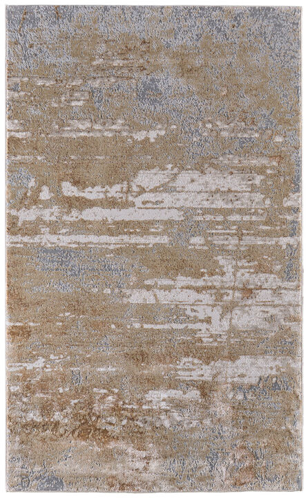 HomeRoots Abstract Power Loom Area Rug