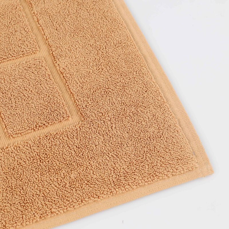 Washable Cotton Checkered Bath Rug Set of 2 for Bathrooms image number 1