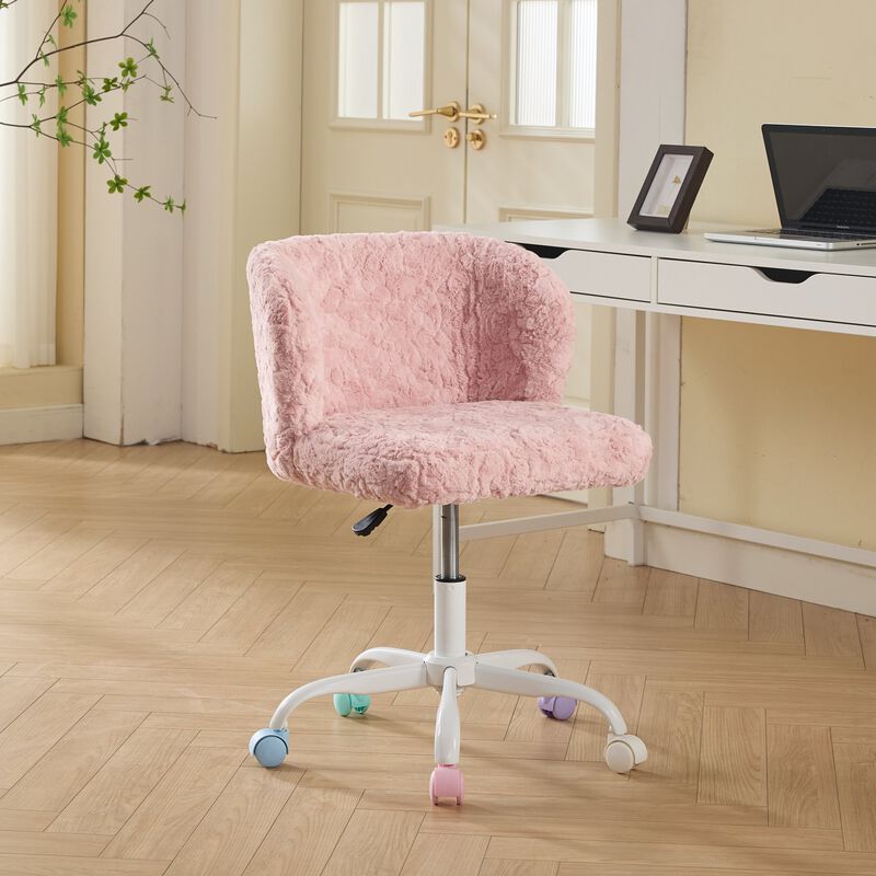 Ludfup Swivel Vanity Chair image number 1