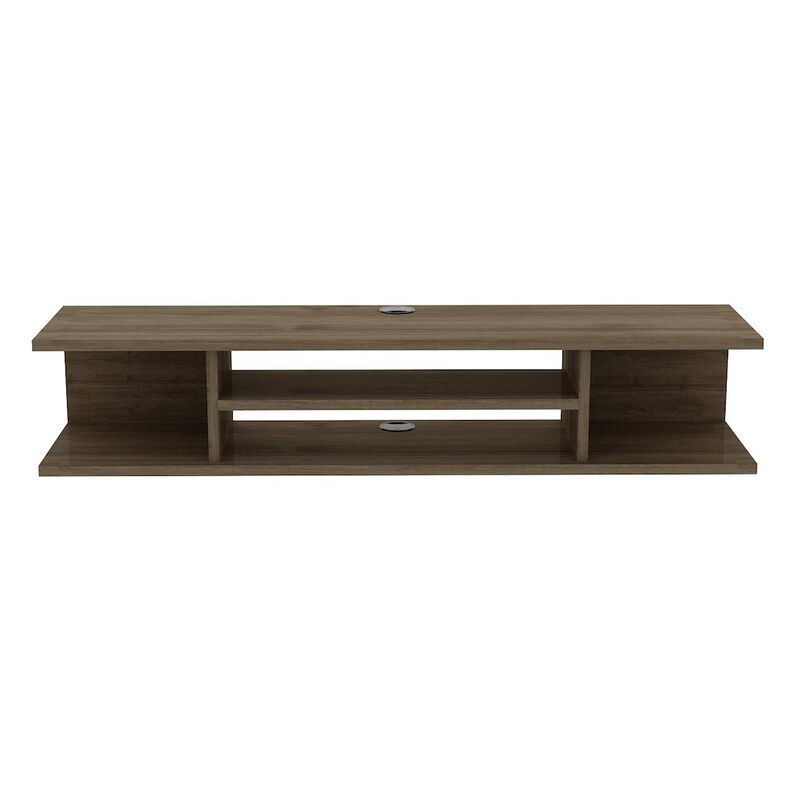 Decorotika Pivot Floating Tv Stand - Oud Oak