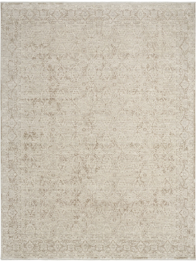 Shadows SHW04 Ivory/Gray 9' x 12' Rug