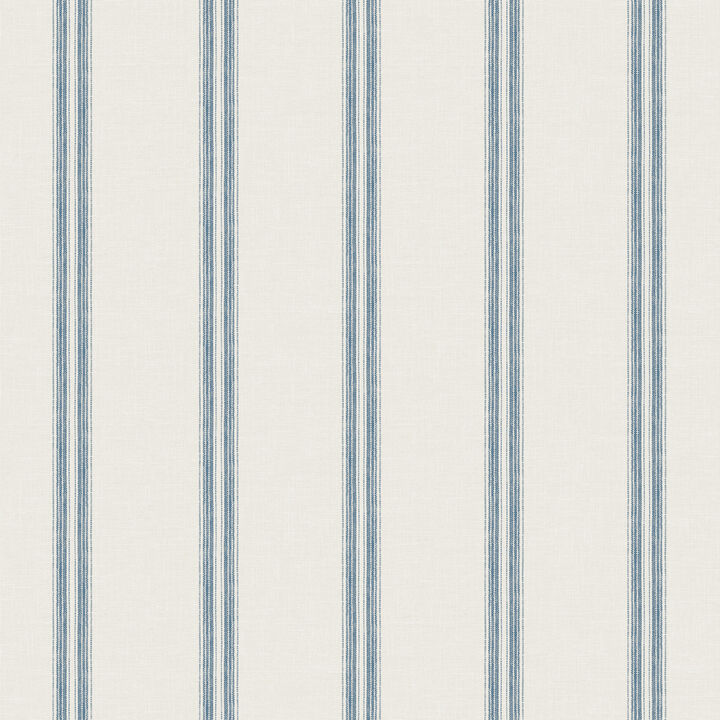 Johnny Blue Stripes Wallpaper