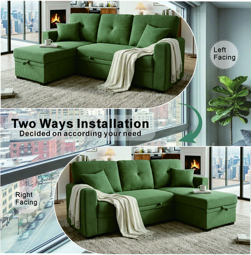 Ludfob Storage Sleeper Sofa image number 2