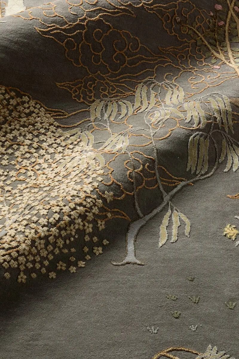 Majnun Estrid Slate 9' x 12' Rug image number 4
