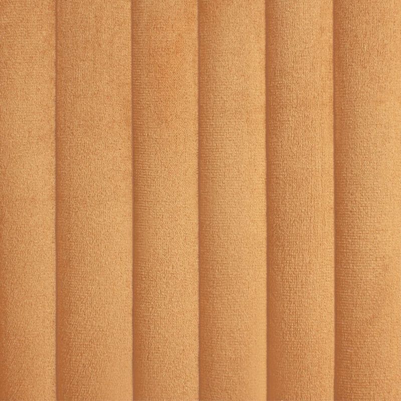 vidaXL Dining Chairs 4 pcs Ochre Velvet