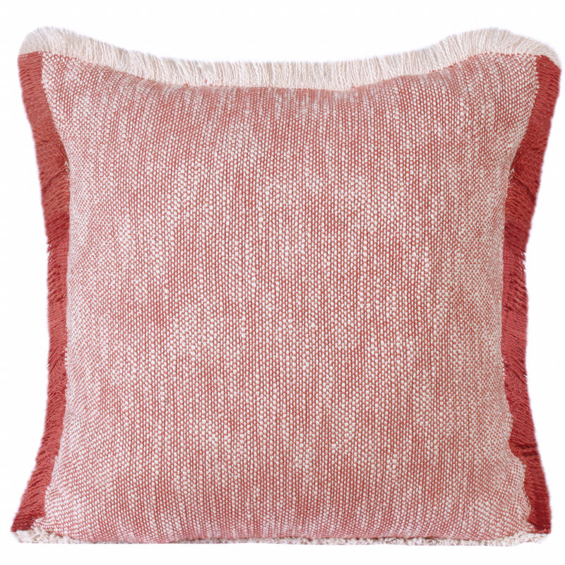 Luxury 100% Cotton Abstract Zippered Pillow &ndash; Decorative Accent Cushion for Sofa, Bedroom, or Living Room