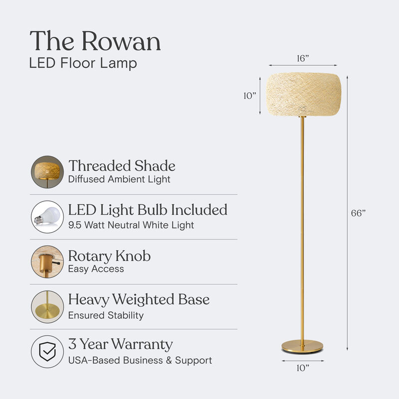 Rowan LED Floor Lamp