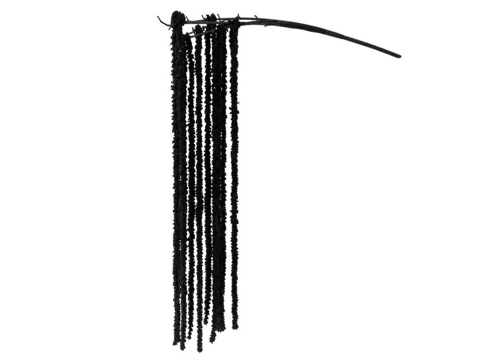 4 Piece Black Artificial Hanging Flowers Vase Filler Yarn Amaranthus