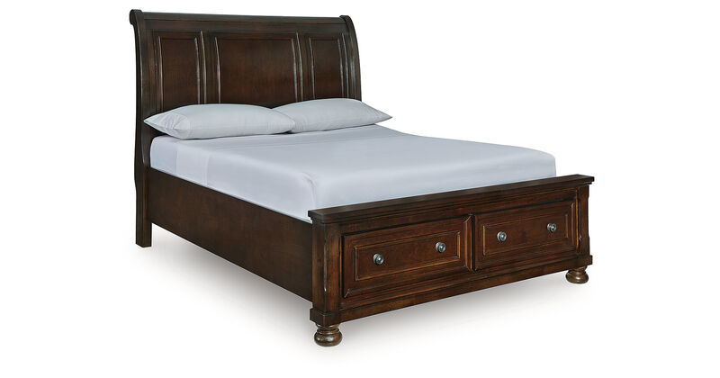 Porter Queen Sleigh Storage Bed