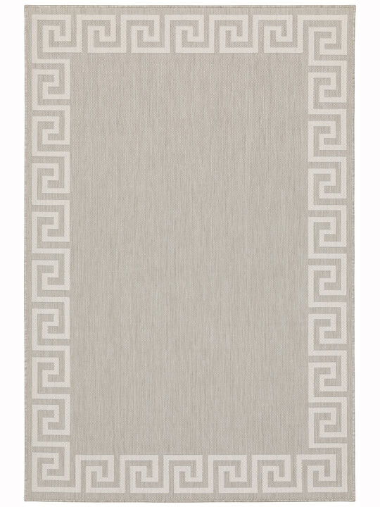 Portofino 7'10" x 10' Grey Rug