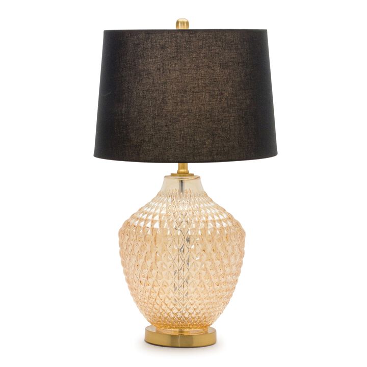 60W Ceramic Table Lamp with Linen Shade for Elegant Lighting